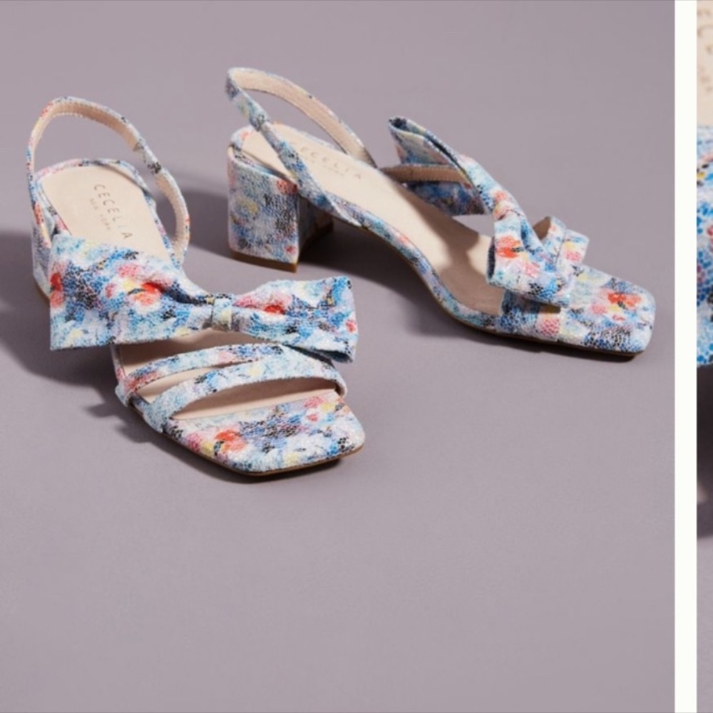 Anthropologie Cecelia NWT York Cosette Heels Size 7,5 (7M) - Picture 11 of 11